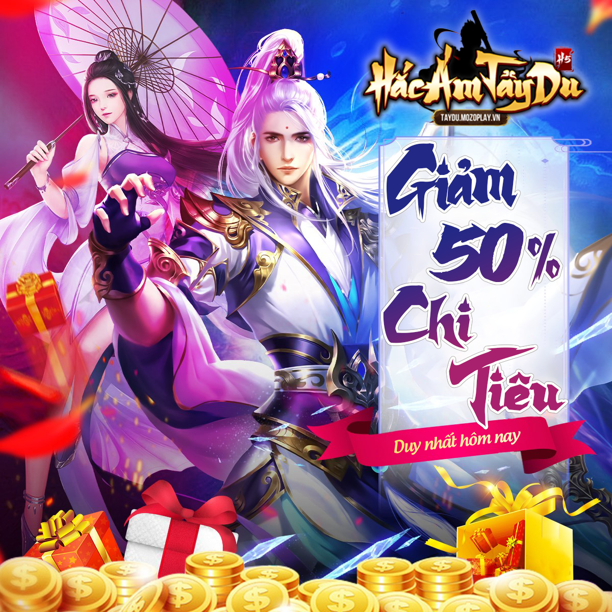 GIẢM 50%     - Ưu Đãi Cực SỐC!