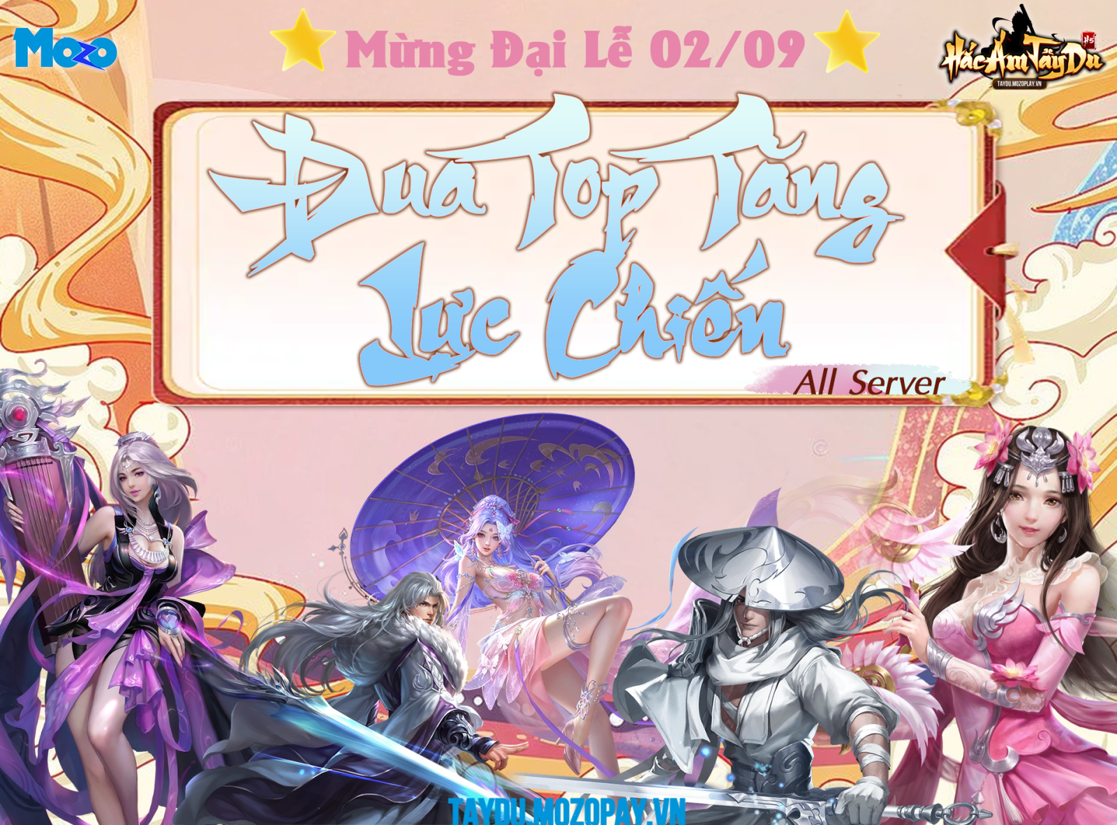ĐUA TOP TĂNG LỰC CHIẾN ALL SV -MỪNG LỄ 02/09