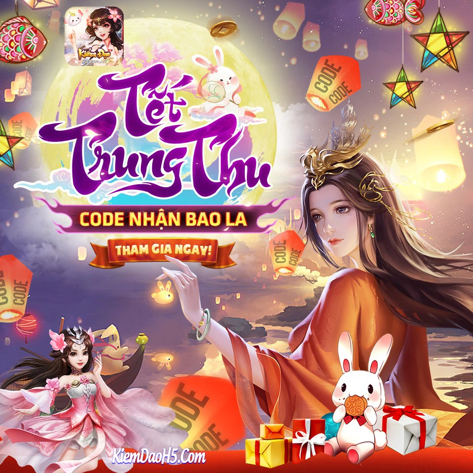 Sự kiện tết trung thu game Kiếm Đạo H5